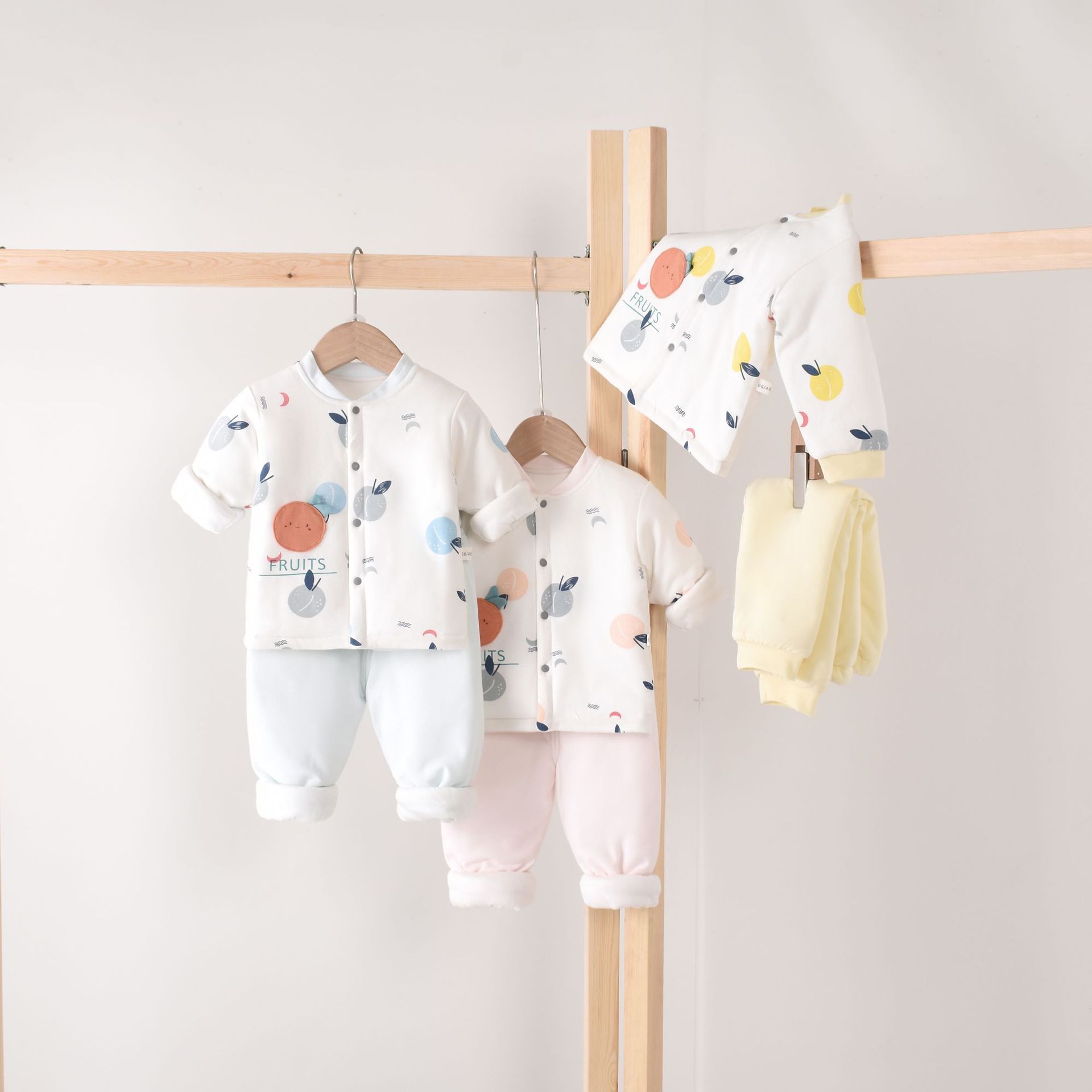 断码清仓合集】婴儿衣服纯棉新生儿秋冬衣服初生宝宝分体套装