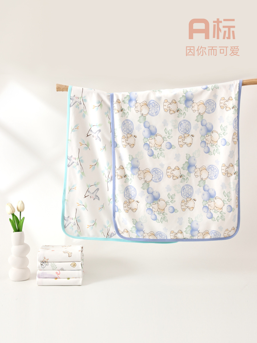 婴儿隔尿垫TPU防水可水洗a类防水透气宝宝防漏尿棉四季宝宝隔尿垫