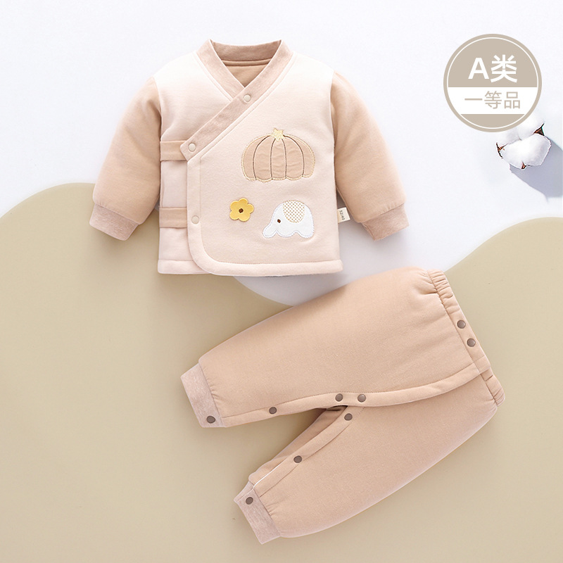 新生儿衣服 婴儿服装套装新生儿衣服秋冬分体纯棉可开档一件代发