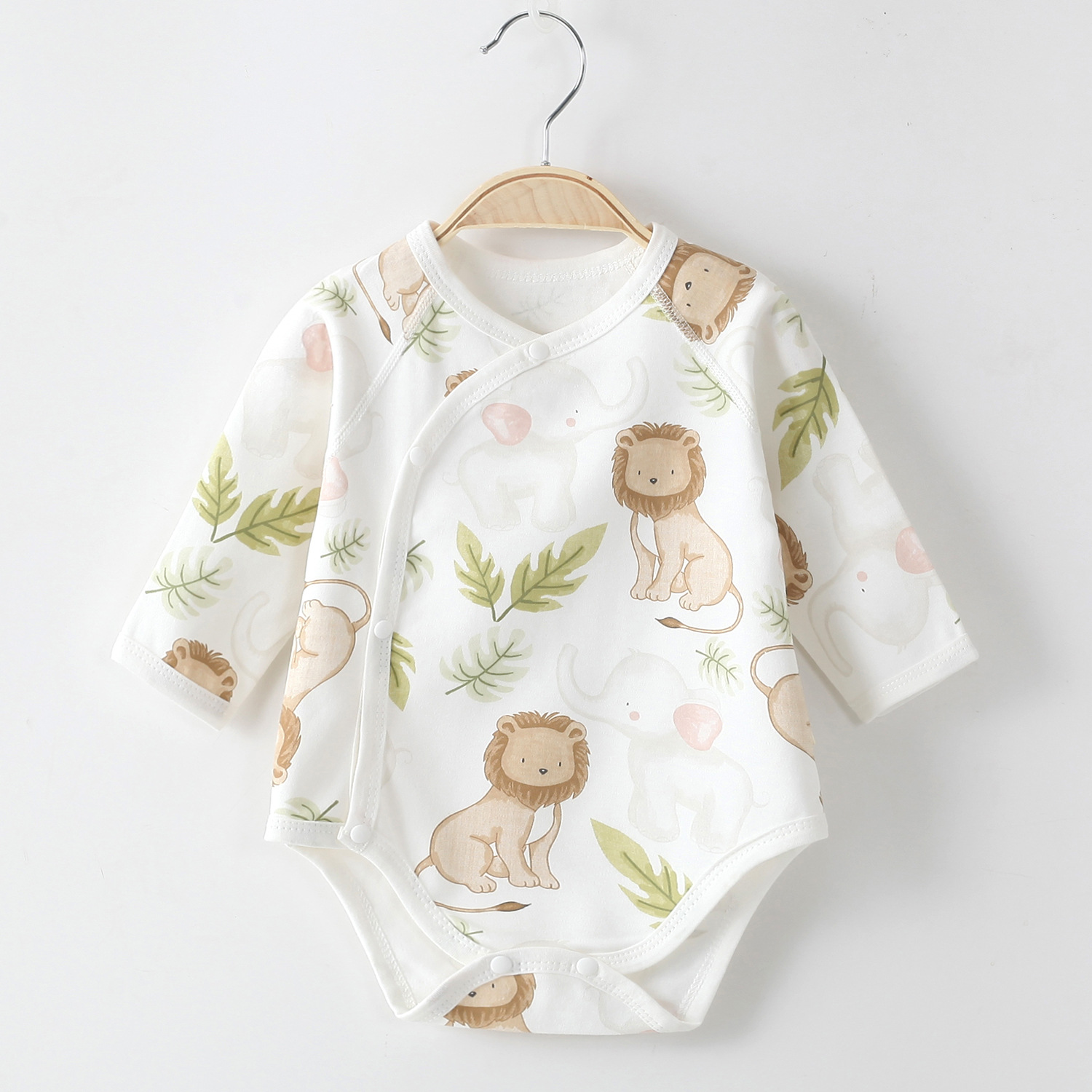 婴儿衣服纯棉包屁衣秋冬宝宝春夏季连体衣新生儿衣服三角哈衣长袖