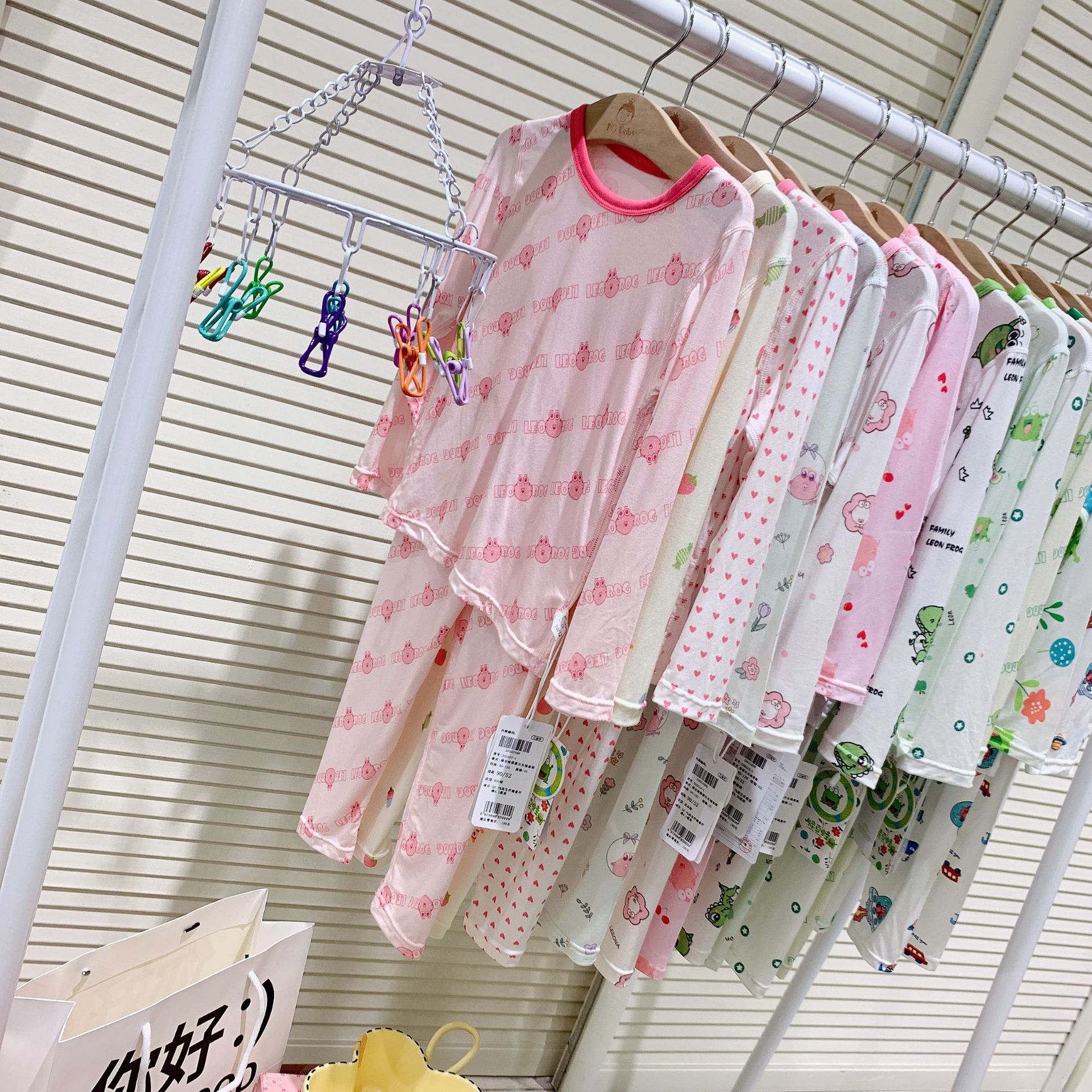 雅赛尔家居服女童春装空调服童装套装女宝宝春装服装睡衣薄款休闲