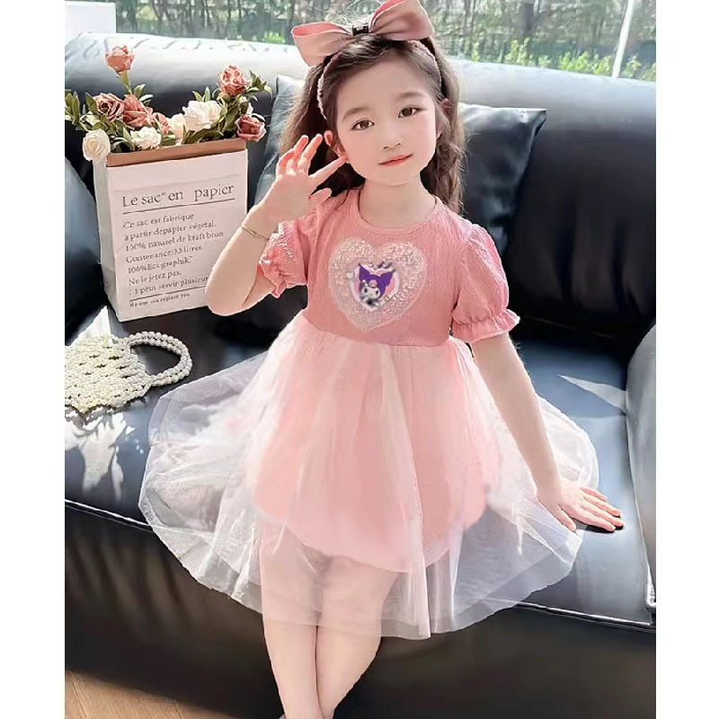 宝宝公主裙新款夏季洋气小童一周岁生日礼服洛丽塔女童连衣裙