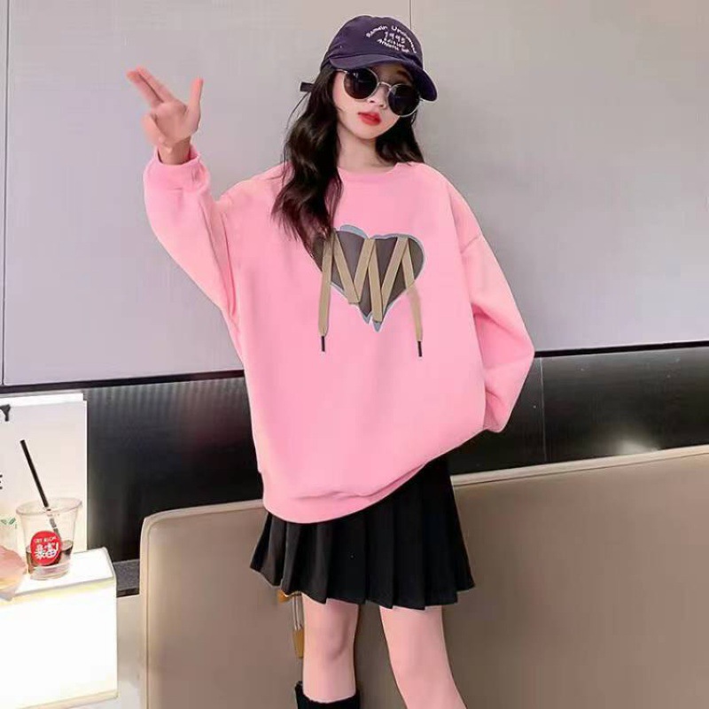 女童卫衣2秋季新款宝宝儿童中童洋气衣服上衣韩版潮春秋款