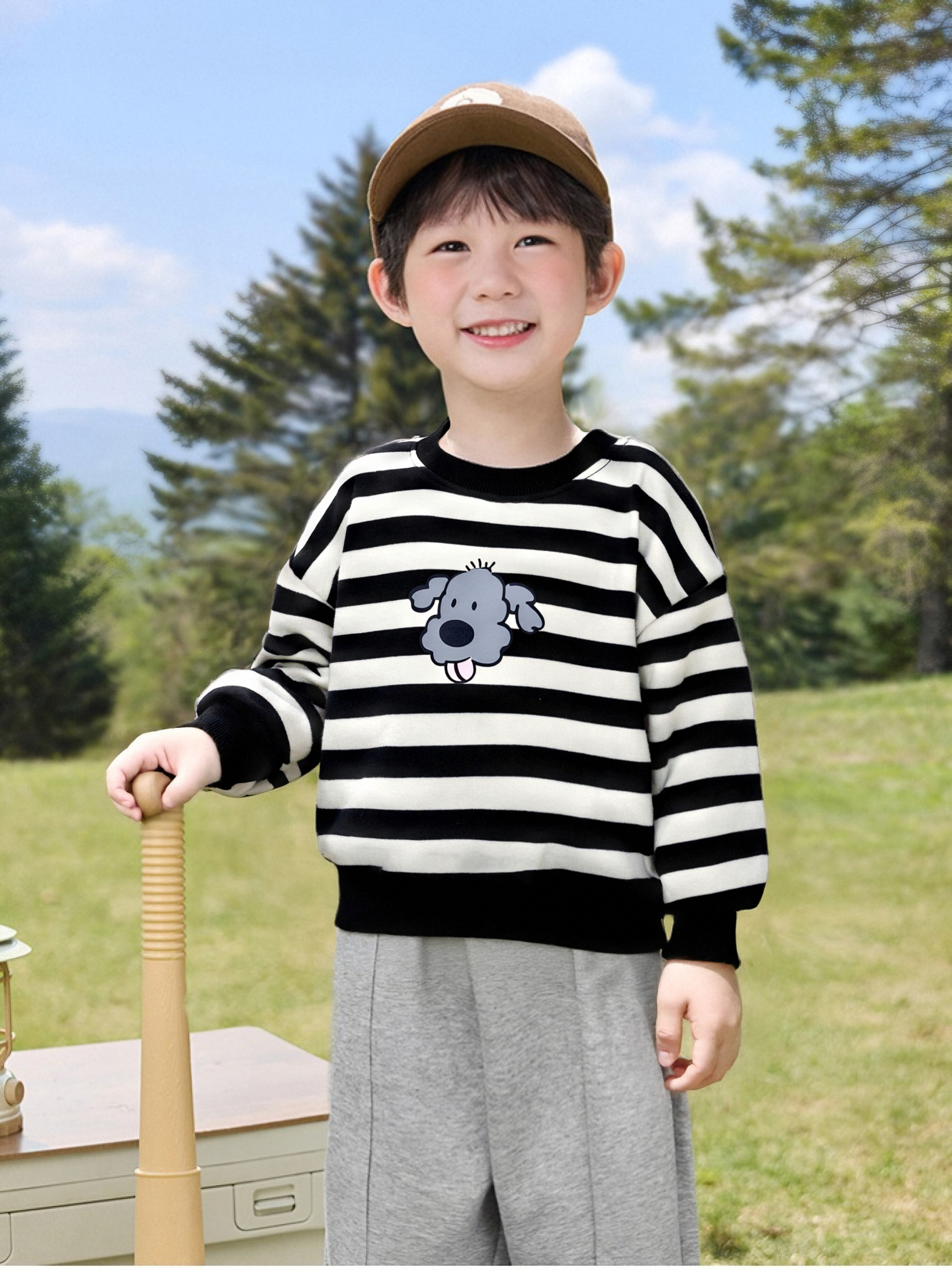 男女童卫衣秋装2025新款儿童洋气衣服春秋季宝宝圆领长袖上衣