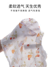 女童套装婴儿夏季薄款纱布套装公主花苞裤套装婴儿衣服女宝夏季
